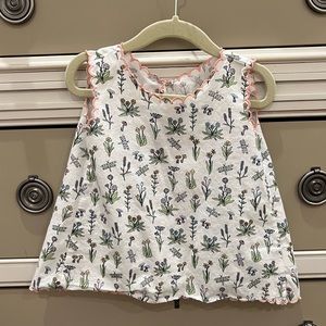 Bella Bliss Scallop Swing Set - Meadow Floral, size 24m